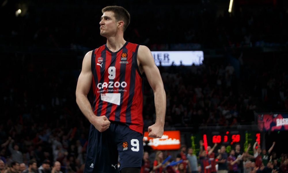 JOŠ NIJE GOTOVO ZA CRNO-BELE Marinković partijom karijere ostavio Baskoniju u igri