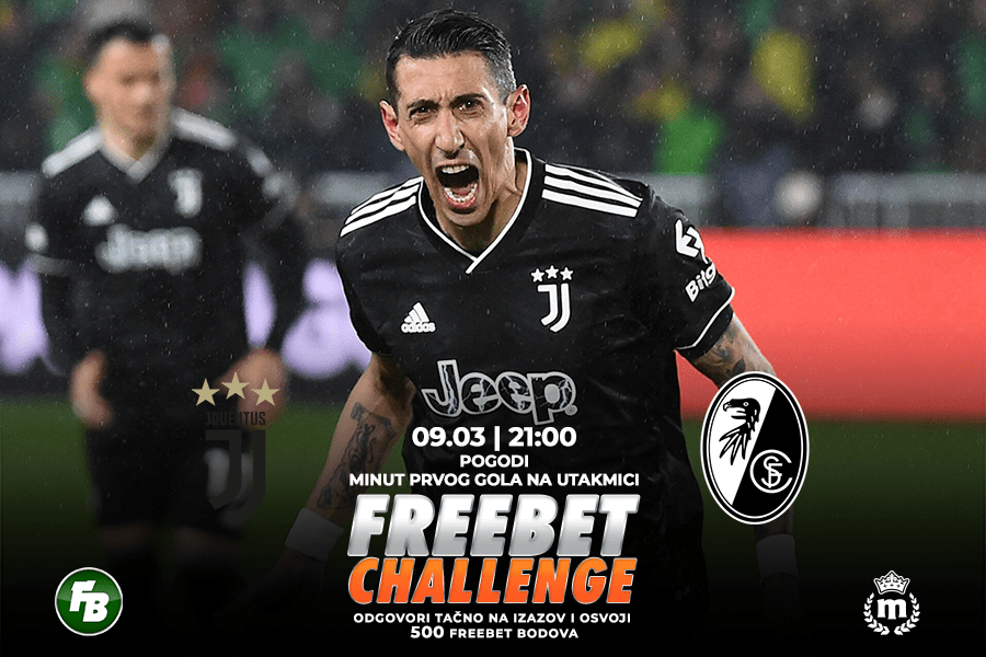 IGRE Pogodi minut prvog gola na meču Juventus – Frajburg