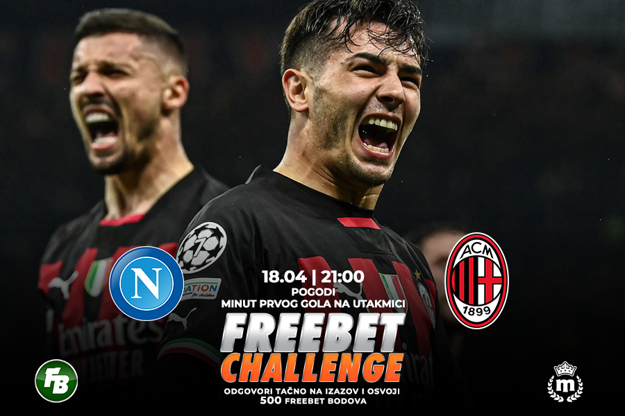 IGRE Pogodi minut prvog gola na meču Napoli – Milan