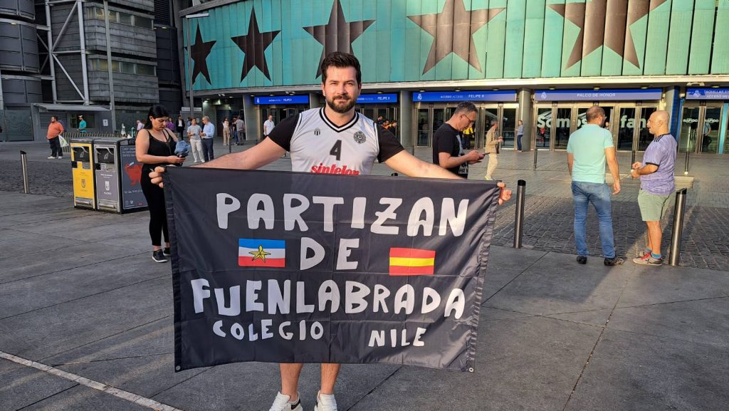 PREKO OKEANA Prešao više od 4.000 kilometara kako bi gledao Partizan: Ništa nije naporno kada zove voljeni klub! (VIDEO)