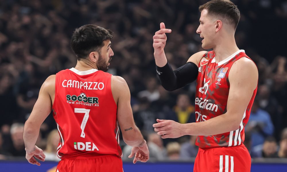POLUVREME U BARU Zvezda brutalna, posle 20 minuta košarke ima 22 poena viška