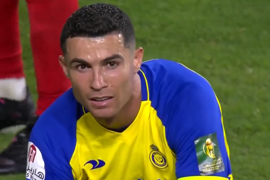 NOVI NEUSPEH ZA RONALDA Al Nasr izbačen iz Kupa, Portugalac umesto gola pogodio prečku (VIDEO)