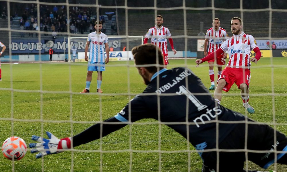 ZVEZDA PONOVO VODI Katai dva puta morao da pogodi penal, prvi mu poništio Bukari (VIDEO)