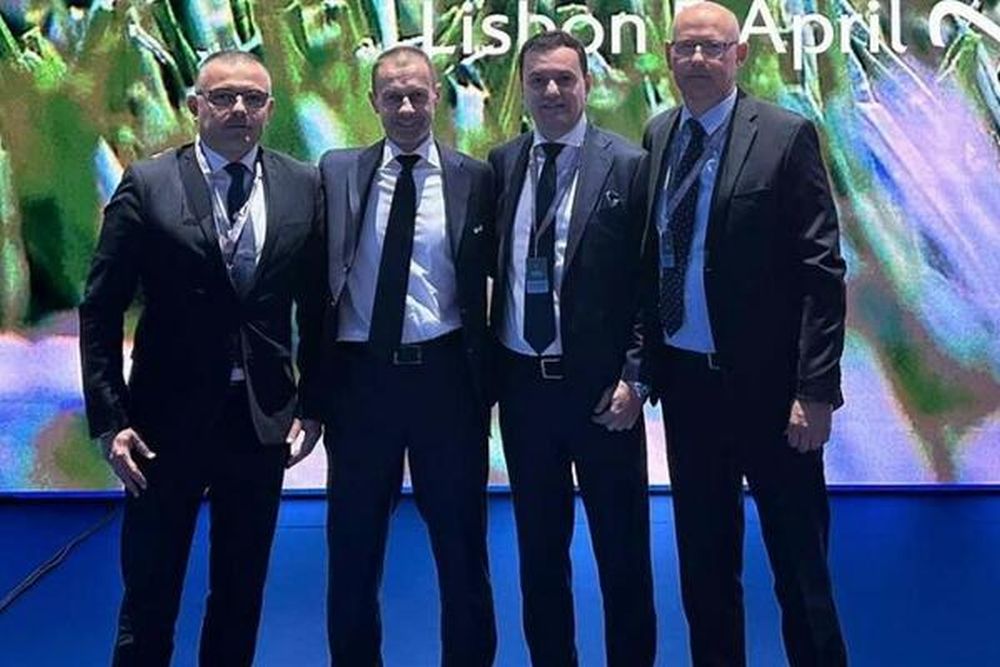 DELEGACIJA FS SRBIJE U LISABONU Podrška za novi mandat Čeferinu i realizacija novih projekata (FOTO)