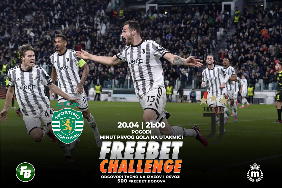 IGRE Pogodi minut prvog gola na meču Sporting – Juventus