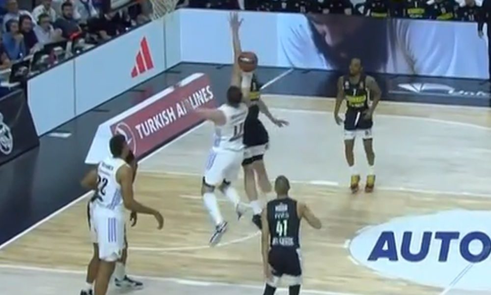 KAKVA BLOKADA Smailagić „zalepio“ Hezonju! Partizan dominira u Madridu! (VIDEO)