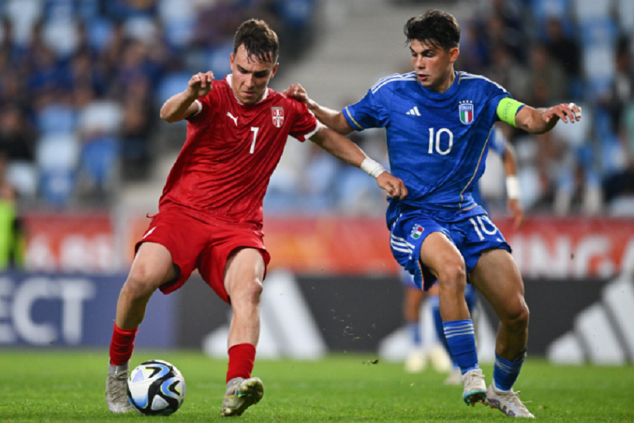 BUUM Šou „orlića“ u polufinalu Evropskog prvenstva! Srbija vodi sa 2:0 protiv Portugalije (VIDEO)