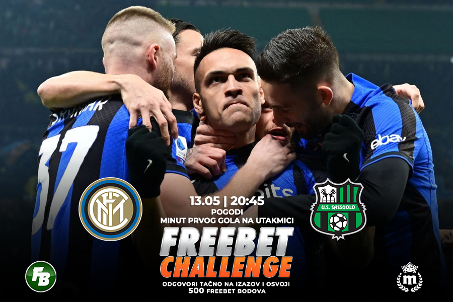 IGRE Pogodi minut prvog gola na meču Inter – Sasuolo