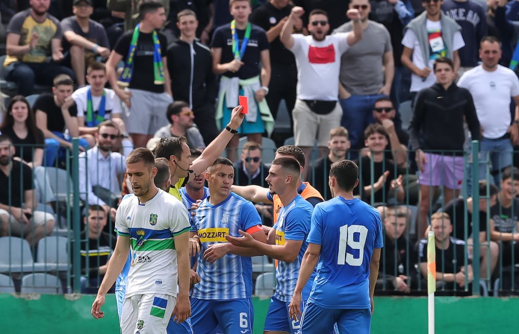 SPORNA SITUACIJA Crveni karton za OFK Beograd! Da li je trebalo da ga dobije? (VIDEO)