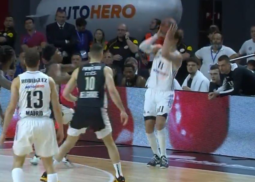OVO JE ODLUČILO Hezonja dao trojku, ali da li je gazio liniju? Društvene mreže bruje o njegovom pogotku (VIDEO)
