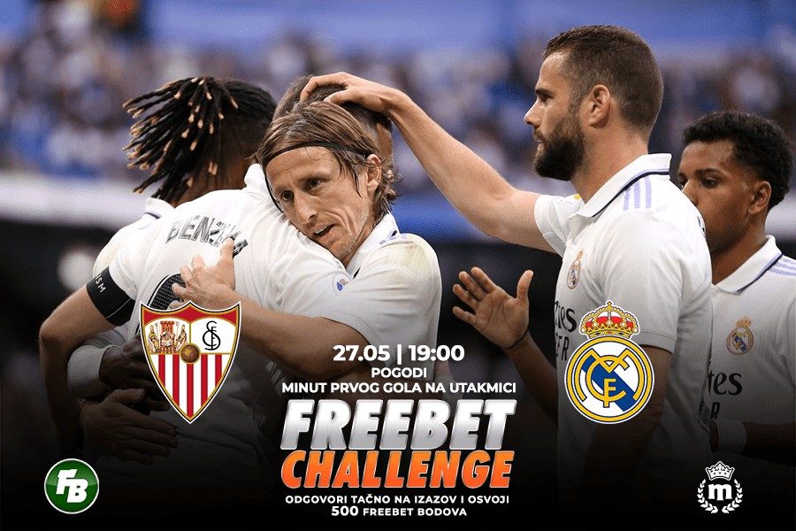 IGRE Pogodi minut prvog gola na meču Sevilja – Real Madrid