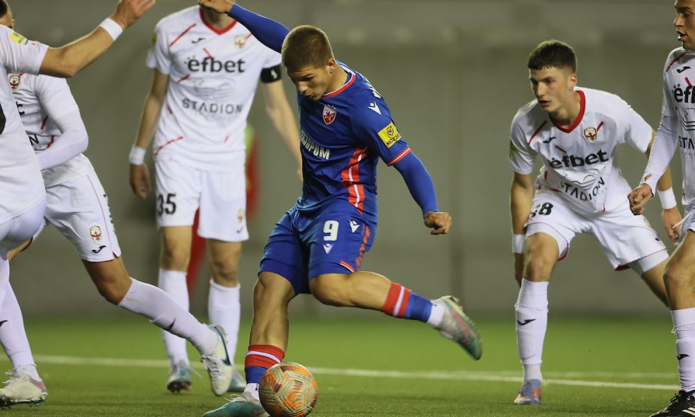 „GORI“ OD ŽELJE Zvezdino dete do prvenca u Superligi – 2:0 na „krovu“! (VIDEO)