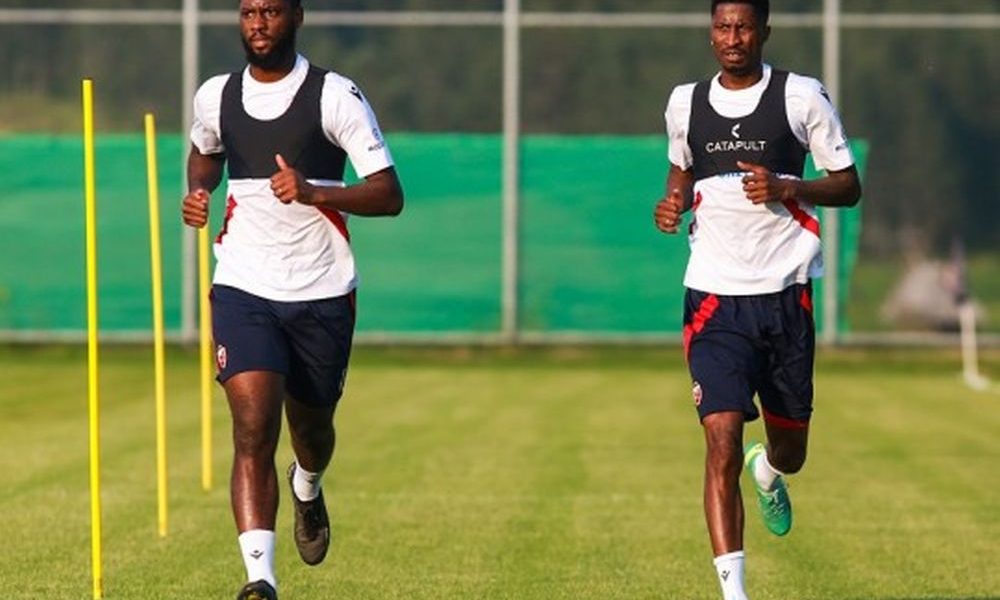 OD NJIH SE MNOGO OČEKUJE Olajinka i Kraso odradili prvi trening sa Zvezdom!
