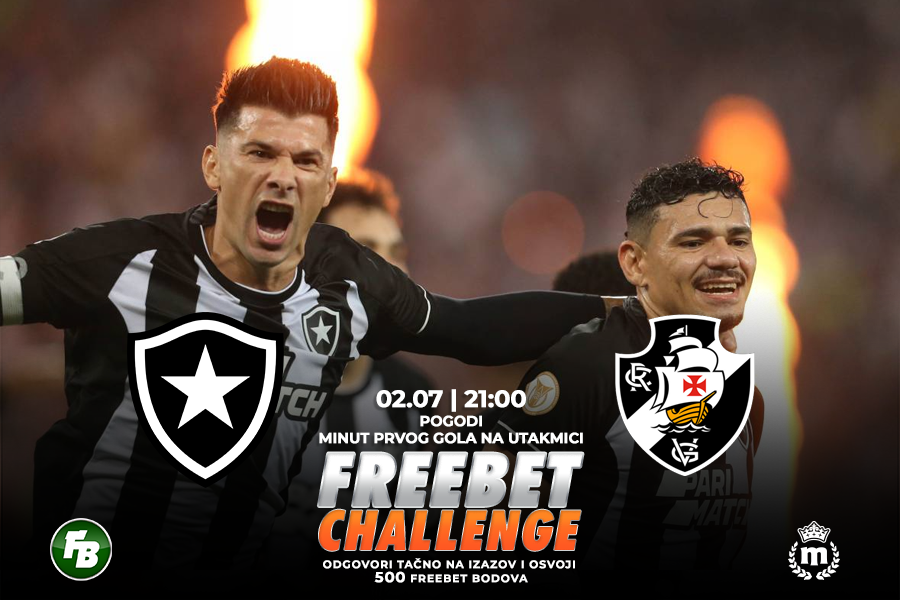 IGRE Pogodi minut prvog gola na meču Botafogo – Vasco da Gama