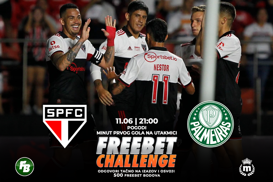 IGRE Pogodi minut prvog gola na meču Sao Paolo – Palmeiras