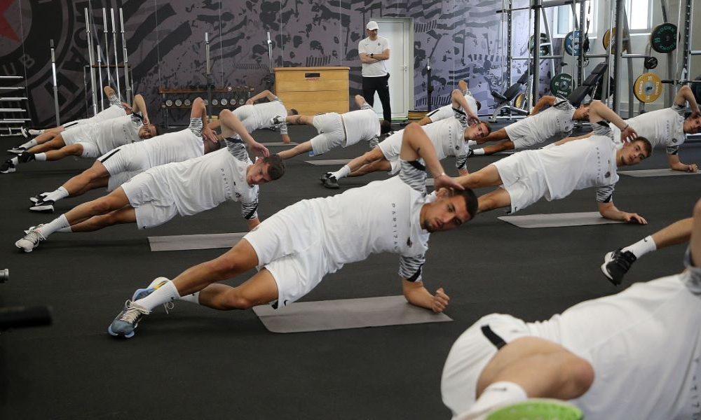 GOTOV ODMOR U HUMSKOJ Partizan počeo pripreme, prvi trening u teretani