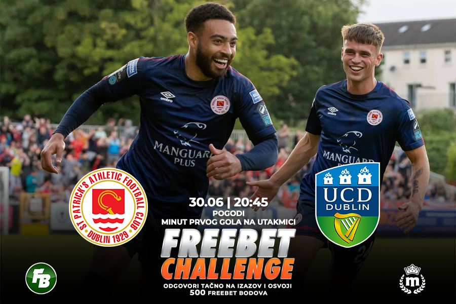IGRE Pogodi minut prvog gola na meču St. Patricks Athletic – UCD