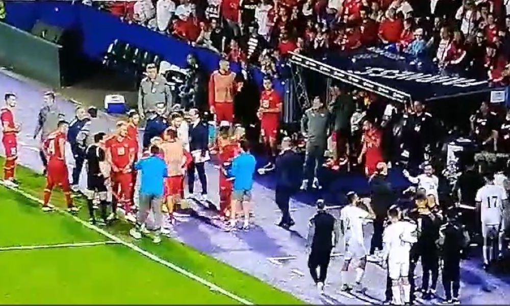 SKANDAL U BEČU Fudbaleri Jordana se povukli sa terena, nisu hteli da igraju protiv Srbije (VIDEO)