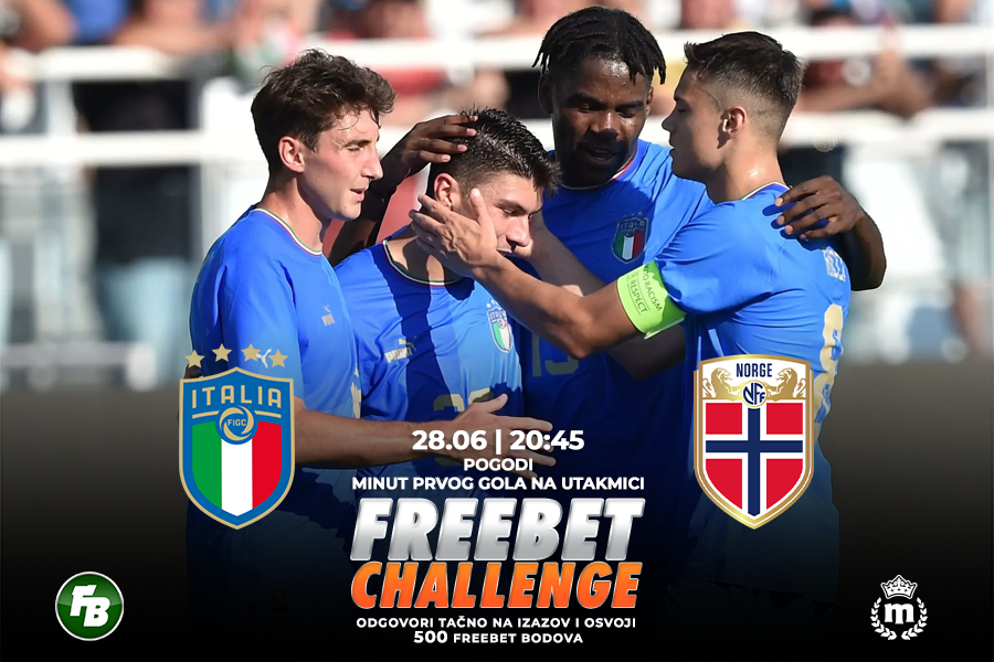 IGRE Pogodi minut prvog gola na meču Italy U21 – Norway U21