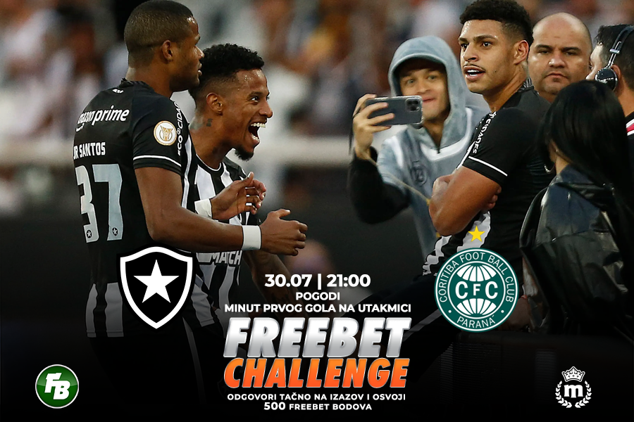 IGRE Pogodi minut prvog gola na meču Botafogo – Koritiba