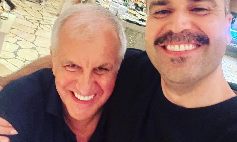 ŽELJKO JE ZA TURČINA ČLAN PORODICE Obradović u zagrljaju novog trenera Efesa (FOTO)