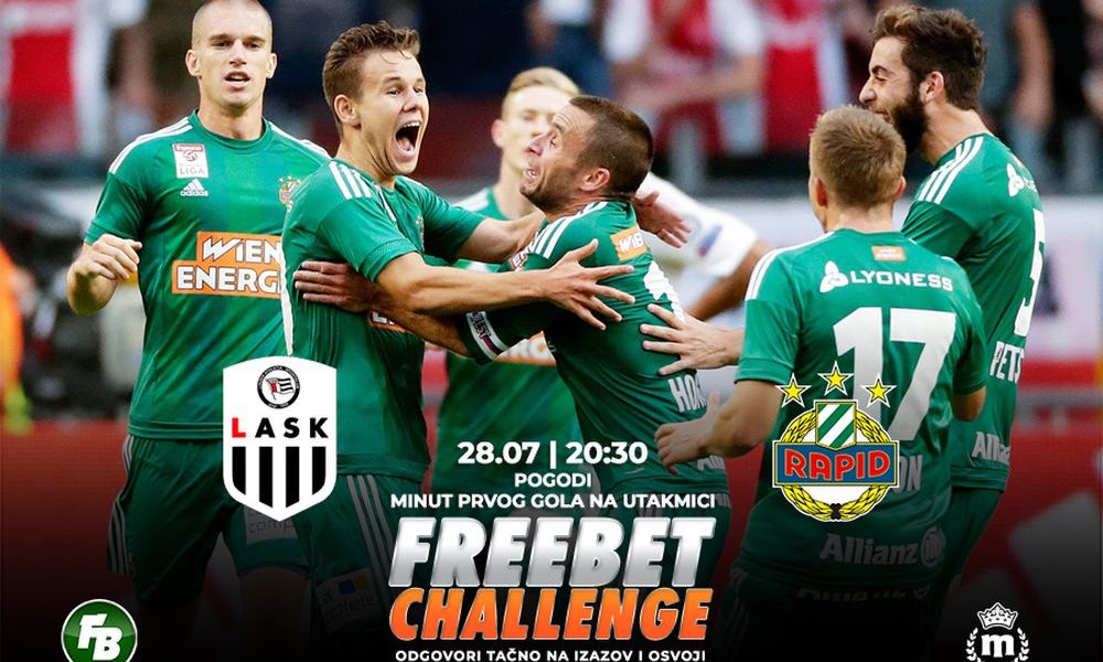 IGRE Pogodi minut prvog gola na meču LASK – Rapid