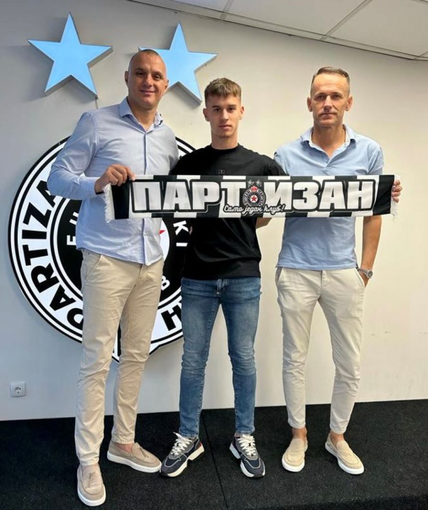 PARTIZAN BLINDIRAO BISERA Talentovano krilo do 2026. u Humskoj