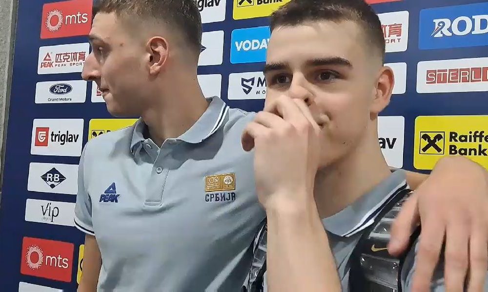 DVA DRUGARA, IMENJAKA Oni su budućnost srpske košarke… Jović: Dečački san! Topić: Nemam za čime da žalim! (VIDEO)