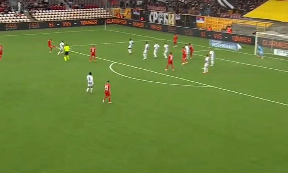 LOŠ POČETAK Partizan primio golčinu! „Raketa“ protivnika je bila neodbranjiva (VIDEO)