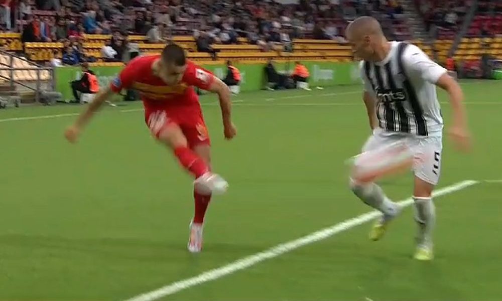 NIJE DOBRO Kardinalna greška beka Partizana! Nordsjeland dao gol iz penala! (VIDEO)