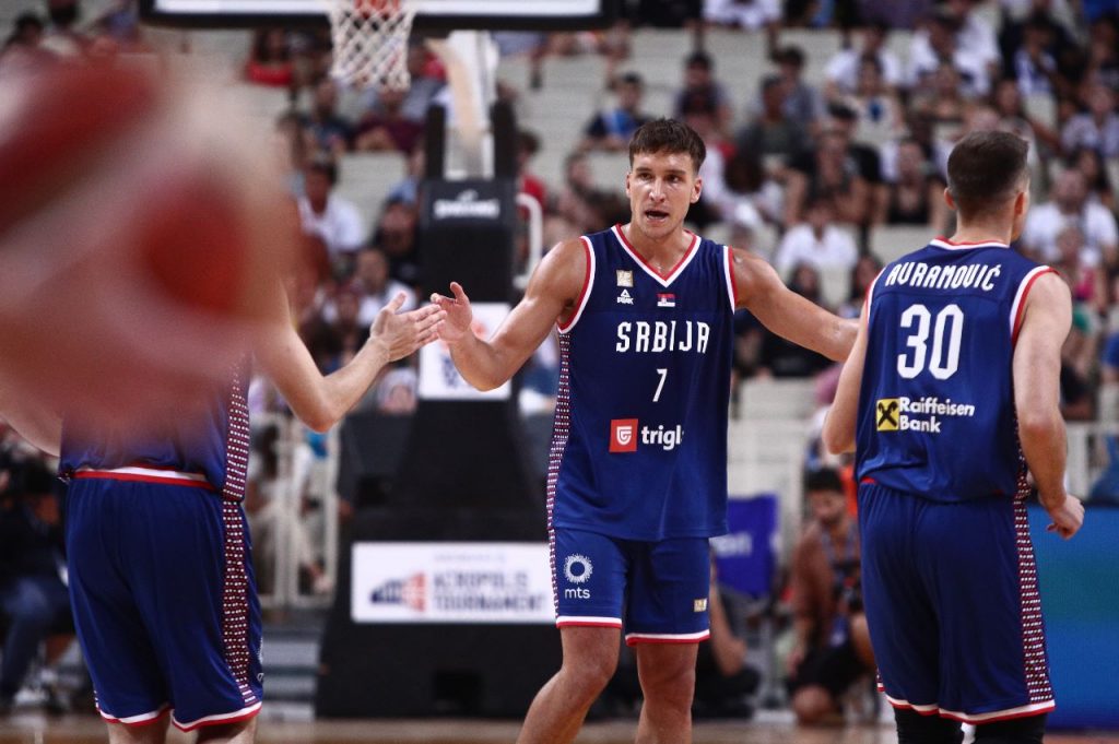MOGU OVI MOMCI I BEZ JOKIĆA Srbija srušila Grčku usred Atine na startu Akropolis kupa!