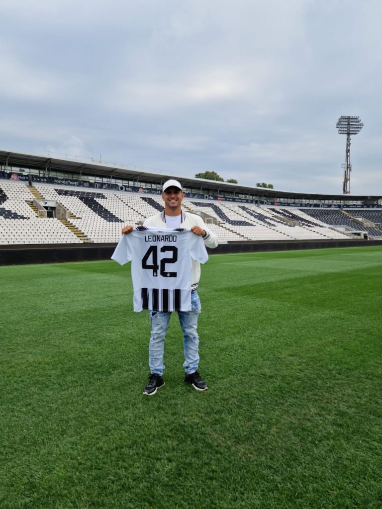POTVRĐENO PISANJE MAXBET SPORTA Leonardo na stadionu Partizana (FOTO)