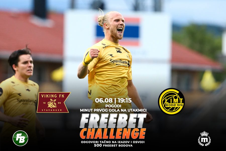 IGRE Pogodi minut prvog gola na meču Viking – Bodo/Glimt