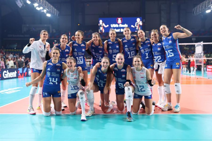 ŠVEĐANKE JOŠ MORAJU DA UČE Srpske odbojkašice silno do četvrtfinala EP