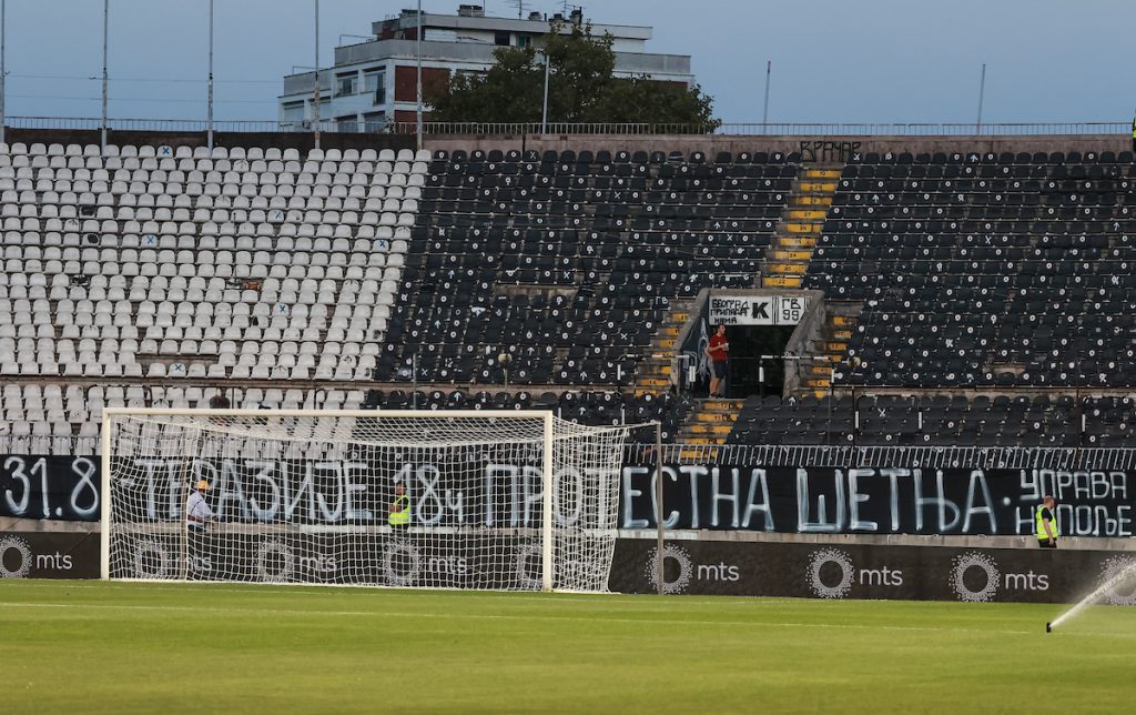 HUMSKA JE PONOVO OSTALA PRAZNA „Grobare“ nije motivisao ni poraz Zvezde