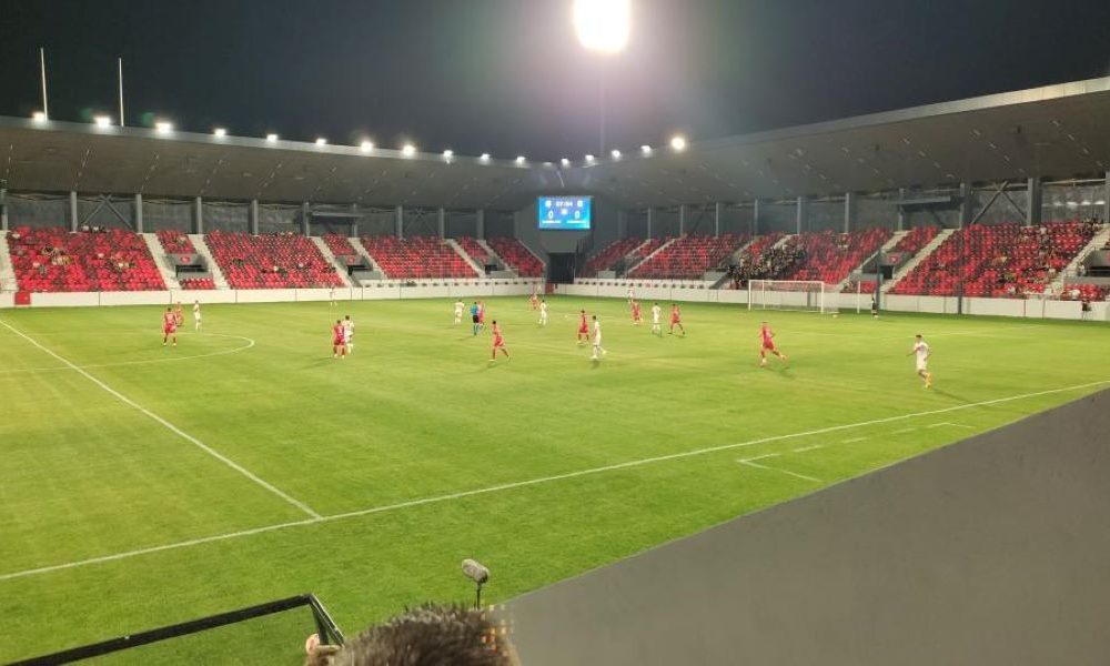 DUBOČICA JE SPREMNA Odigrana prva utakmica na novom stadionu u Leskovcu (VIDEO)