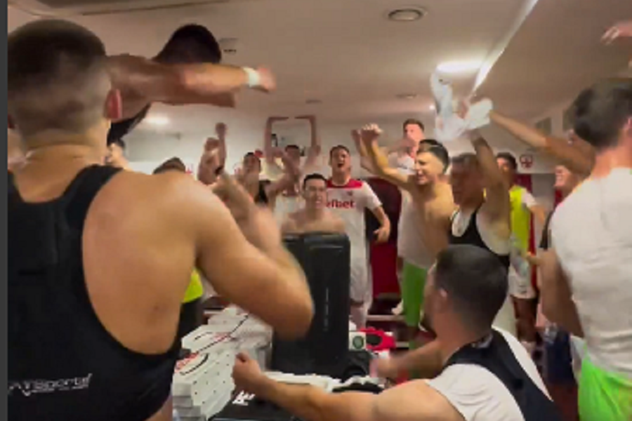 HAOS U SVLAČIONICI VOŽDOVCA Evo uz koji hit su „zmajevi“ proslavili pobedu protiv Crvene zvezde (VIDEO)