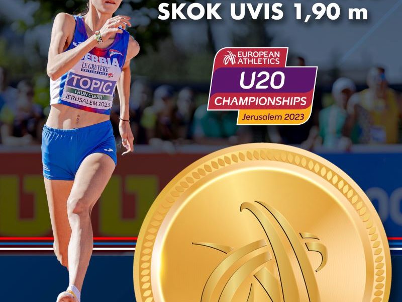 Angelina Topić šampionka Evrope za starije juniore!