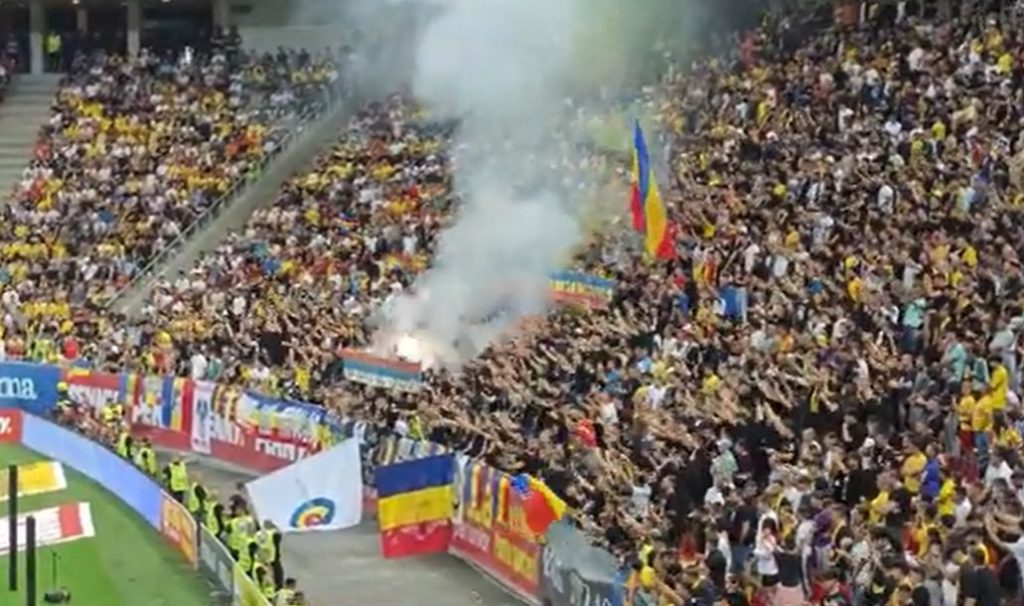 NE PRIZNAJU LAŽNU DRŽAVU Rumuni: Kosovo je Srbija! Gosti pobegli s terena i prekinuli meč! (FOTO/VIDEO)