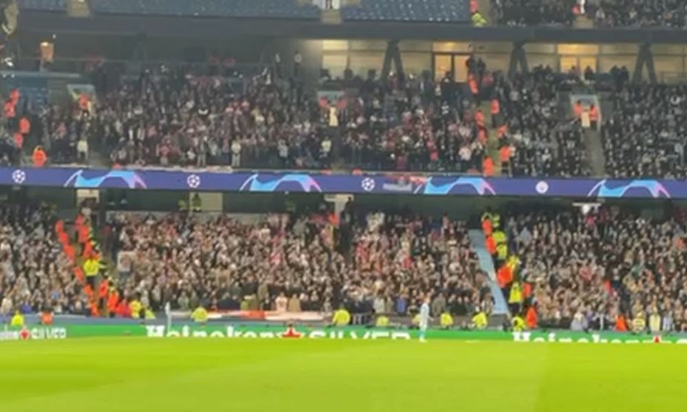 GRMI „ETIHAD“ Ovako se navija! „Delije“ mnogo glasnije od navijača Sitija! (VIDEO)