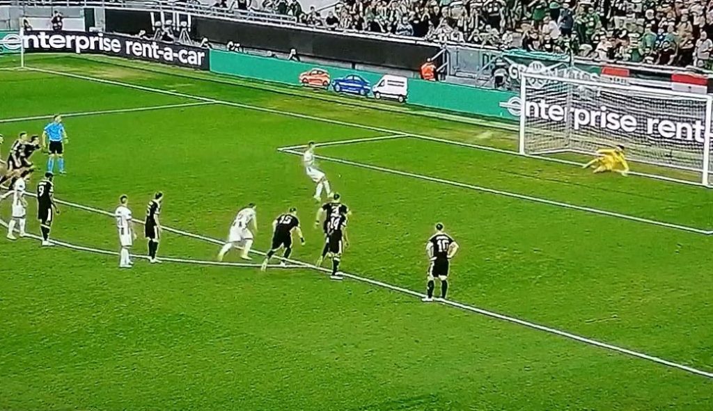 ŠTETA Čuka povela, ali je Ferencvaroš preokrenuo do kraja poluvremena (VIDEO)