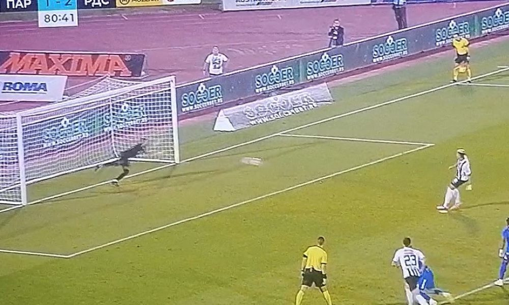 PARTIZAN IZJEDNAČIO U HUMSKOJ Saldanja siguran sa bele tačke (VIDEO)