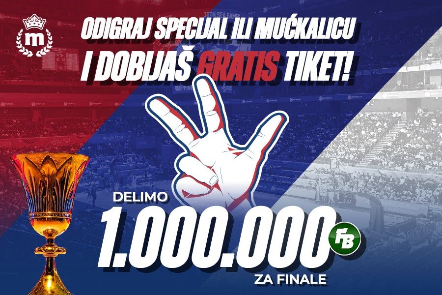 MILION NA RAVNE ČASTI Osvoji poklon tiket za finale Mundobasketa