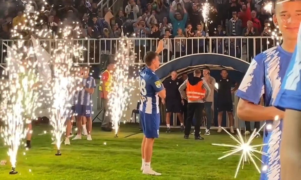 PAZARSKA NOĆ Adema Ljajića na stadionu dočekalo nekoliko hiljada navijača! (FOTO)