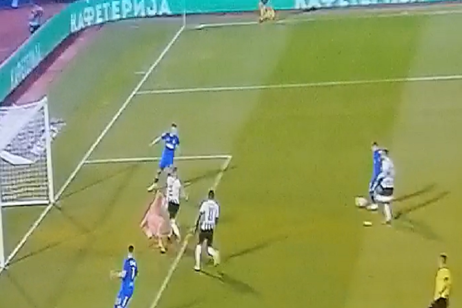 REPRIZA Radnik kao proletos u Humskoj, Surduličani vode sa 2:0 protiv Partizana (VIDEO)