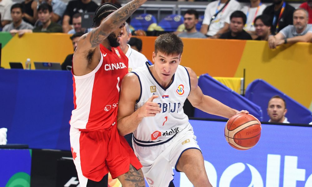 „TRČI U ISTORIJU BOGDANE“ Uzalud prljavštine i specijalni defanzivci… Bogdanović je bolji! Pogledajte poene koji su Srbiju uveli u finale Mundobasketa (VIDEO)