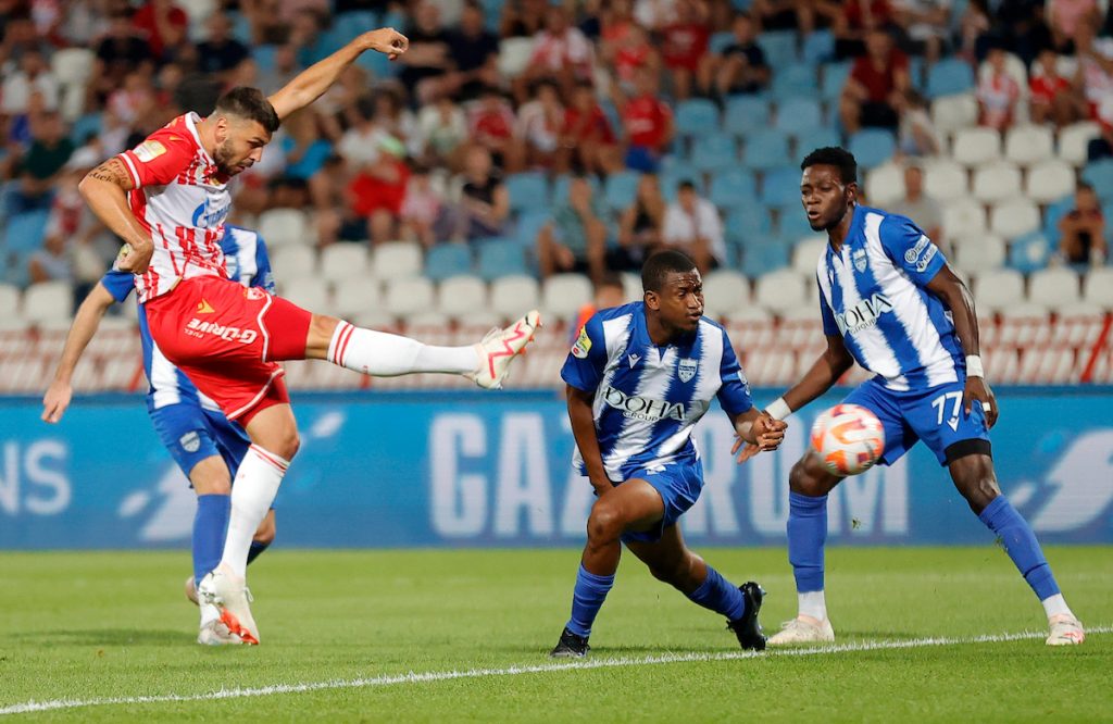 INICIJATIVA SE BRZO ISPLATILA Zvezda povela sa 1:0 protiv Novog Pazara! (VIDEO)