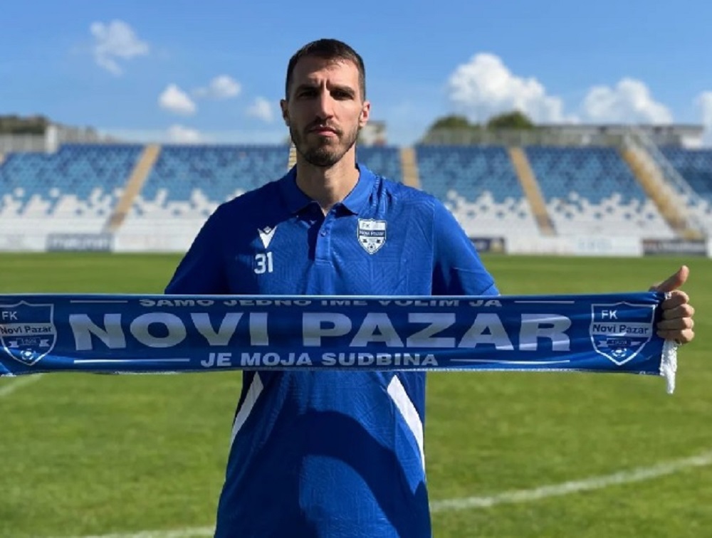 ŠĆEPOVIĆ PREDSTAVLJEN U NOVOM PAZARU: Došao sam na nagovor dugogodišnjeg saigrača i prijatelja (FOTO+VIDEO)