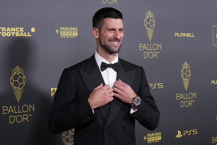 Đoković došao na dodelu Zlatne lopte i izazvao oduševljenje (VIDEO)