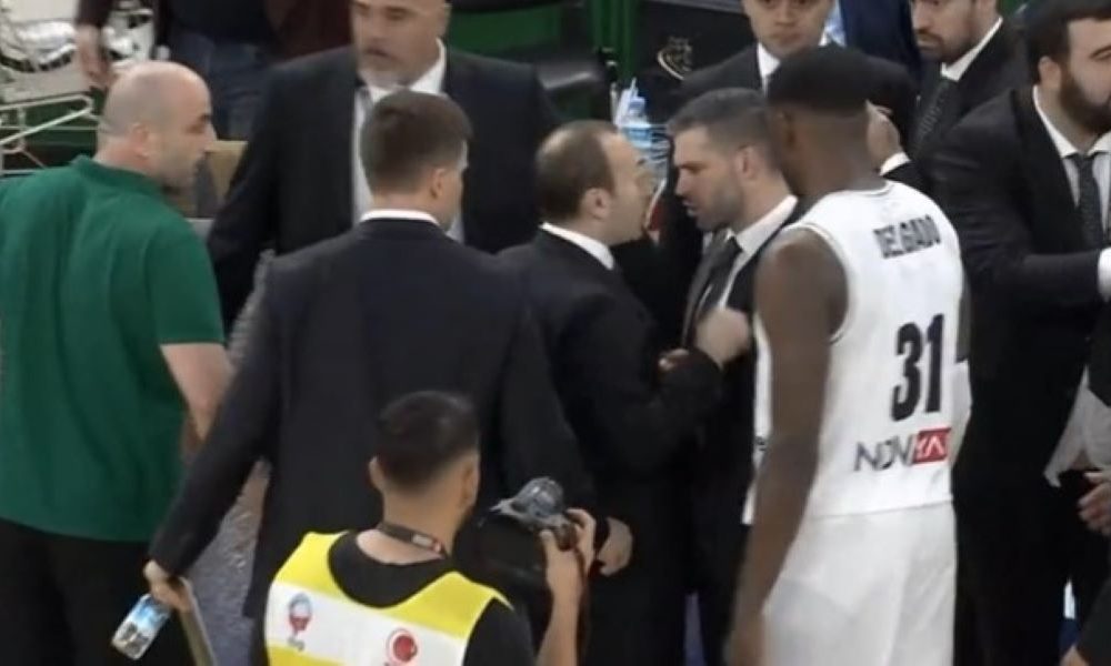 USIJANJE Bešiktaš izgubio u poslednjoj sekundi, a Alimpijević se umalo potukao sa protivničkim trenerom (VIDEO)